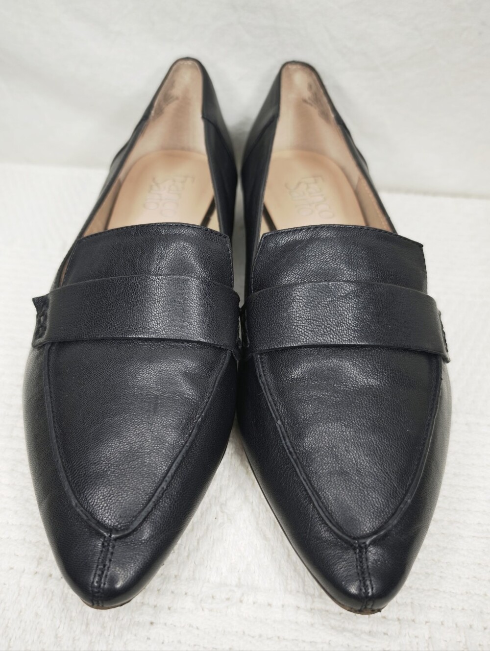 Franco Sarto "Sansa" leather loafer style flats - Picture 3 of 7